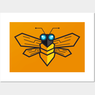 Robo Bee Posters and Art